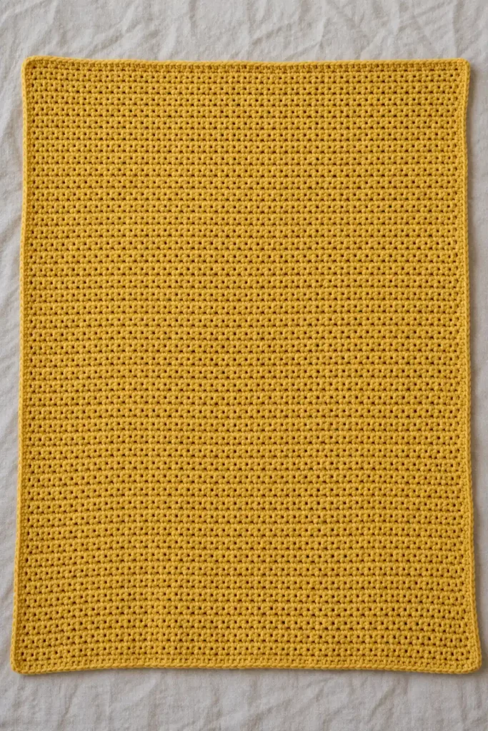 Crochet Blanket Stitch Pattern Woven Stitch Blanket