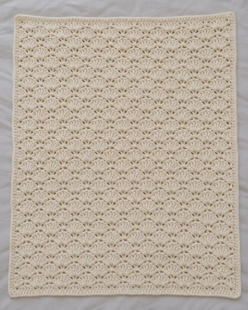 Crochet Shell Stitch Baby Blanket A Sweet Cherished Wrap Crochet Pattern